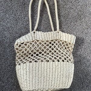 Straw Tote Bag
